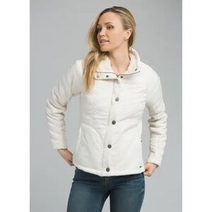 Prana Diva Jacket—Size Medium—Bone color